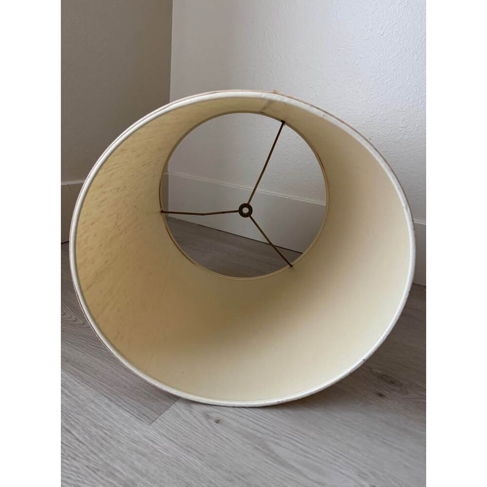 Stiffel Vintage Round 13” Drum Lamp Shade - Picture 6 of 6